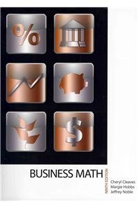 Business Mathematics (9780132770071) by Cleaves, Cheryl; Hobbs, Margie; Noble, Jeffrey