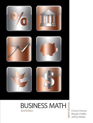 9780132770088: Business Mathematics + Mymathlab/Mystatlab Standalone Access Card