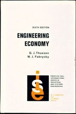 Stock image for Engineering Economy (Prentice-Hall international series in industrial and systems engineering) for sale by Wonder Book
