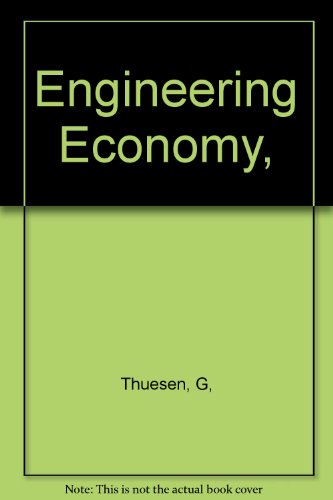 Stock image for Engineering Economy (Prentice-Hall International Series in Industrial and Systems) for sale by HPB-Red