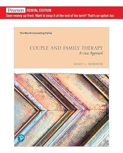 Stock image for Couples and Family Therapy: A Case Approach for sale by Facetextbooks