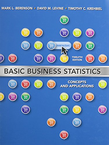 9780132780742: Basic Business Statistics: Concepts and Applications [With Study Guide]