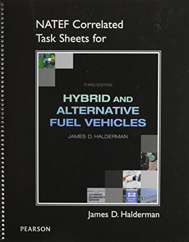 Stock image for NATEF Correlated Job Sheets for Hybrid and Alternative Fuel Vehicles for sale by Mispah books