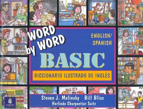 9780132785730: Basic English/Spanish Bilingual Edition, Word by Word Basic Picture Dictionary