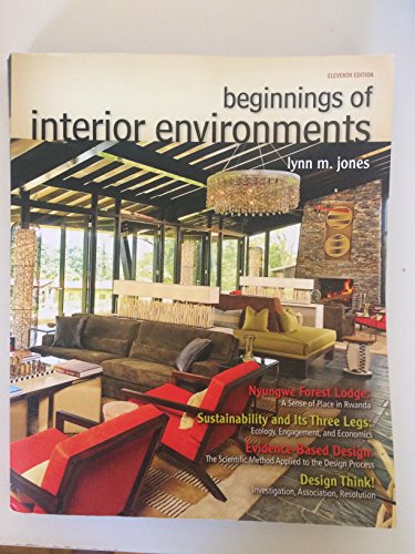 9780132786003: Beginnings of Interior Environments (Fashion Series)