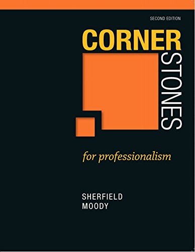 Beispielbild fr Cornerstones for Professionalism zum Verkauf von BooksRun