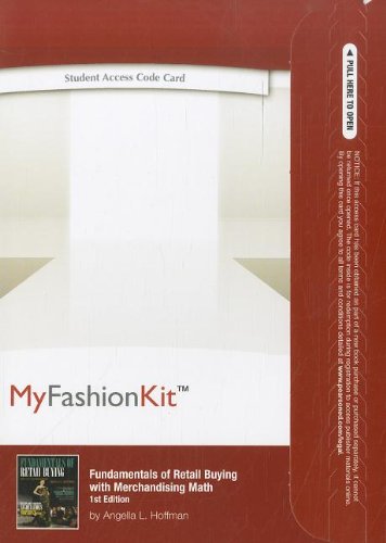 9780132791403: MyFashionKit -- Access Card -- for Fundamentals of Merchandising Math and Retail Buying