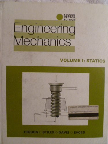 Imagen de archivo de Engineering Mechanics Volume 1 Statics a la venta por BookHolders