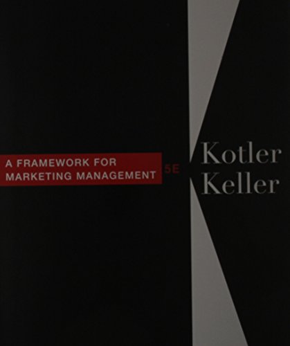 9780132803601: A Framework for Marketing Management