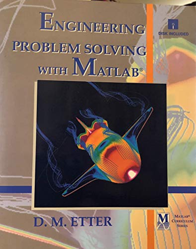9780132804707: Engineering Problem Solving with MATLAB (Matlab Curriculum/Book and Disk)
