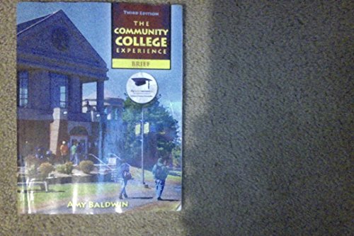 Beispielbild fr The Community College Experience zum Verkauf von Better World Books