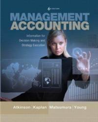 Imagen de archivo de Management Accounting: Information for Decision-Making and Strategy Execution a la venta por Wizard Books