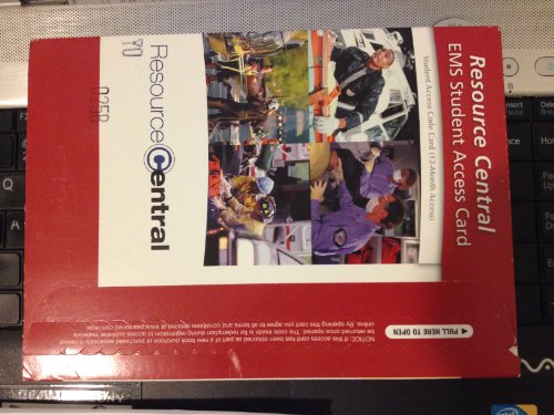 9780132824415: Emergency Care and Resource Central EMS Student Access Code Card Package (12th Edition)
