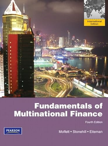 Beispielbild fr Fundamentals of Multinational Finance zum Verkauf von Better World Books