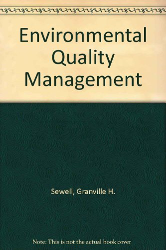 9780132831680: Environmental Quality Management