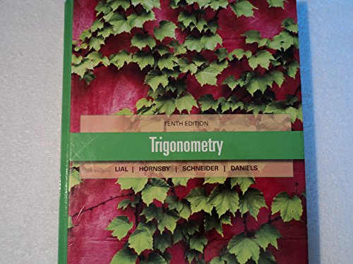Imagen de archivo de Trigonometry 10th Edition a la venta por ZBK Books