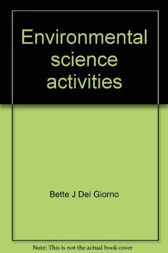 Environmental Science Activities Handbook for Teachers