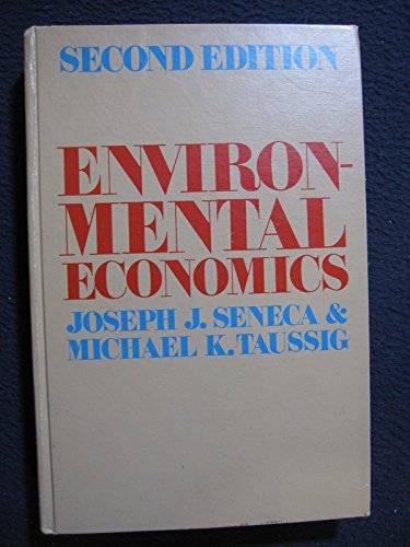 Stock image for Environmental Economics for sale by BookHolders