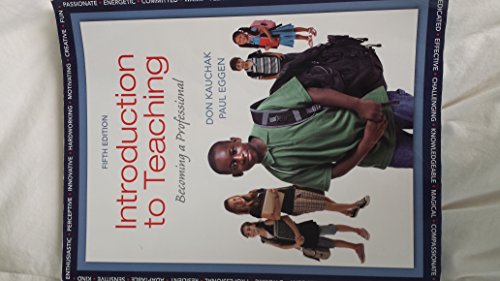 9780132835633: Introduction to Teaching: Becoming a Professional