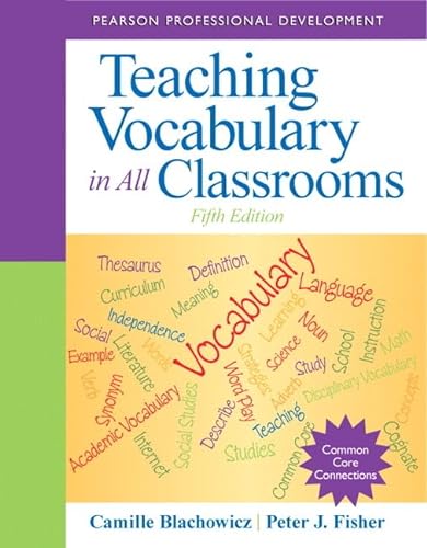 Stock image for Teaching Vocabulary in All Classrooms (Pearson Professional Development) for sale by HPB-Red