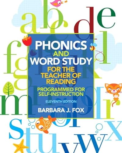 Stock image for Phonics and Word Study for the Teacher of Reading: Programmed for Self-Instruction (11th Edition) for sale by Ergodebooks
