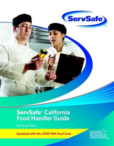 9780132839327: ServSafe California Food Handler Guide and Exam (English) Pack of 10 (includes Exam Answer Sheets)