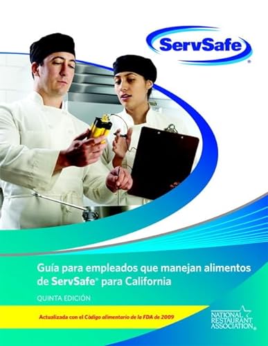 9780132839334: ServSafe California Food Handler Guide and Exam Pack of 10 (includes Exam Answer Sheets)