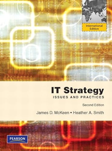 9780132843010: IT Strategy: International Edition