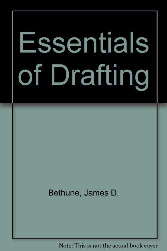 Imagen de archivo de Essentials of drafting a la venta por HPB-Red