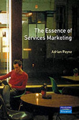 Stock image for Essence Services Marketing (The Essence of Management Series) for sale by WorldofBooks