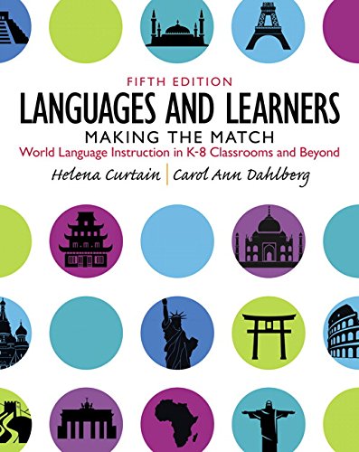 Beispielbild fr Languages and Learners: Making the Match: World Language Instruction in K-8 Classrooms and Beyond zum Verkauf von BooksRun