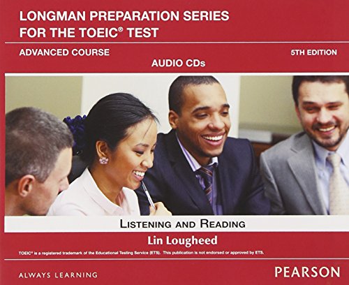 Stock image for Longman Preparation Series for the TOEIC Test: Listening and Reading Advanced AudioCD for sale by Buchpark