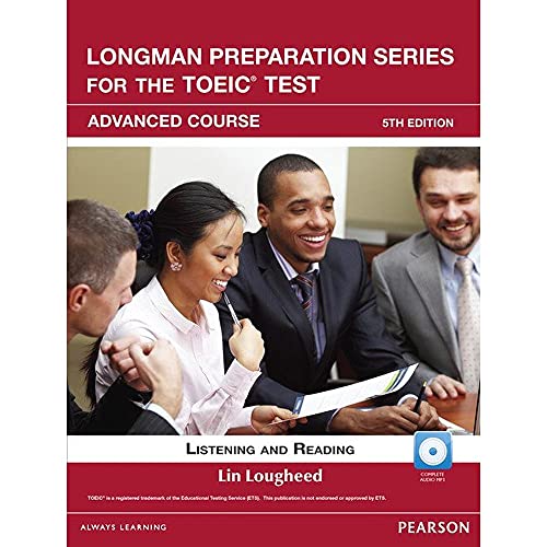 9780132861465: Longman Preparation Series for the TOEIC Test: Listening and Reading Advanced +CD-ROM w/Audio w/o Answer Key