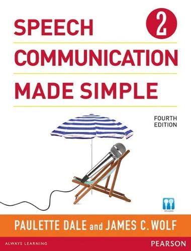 Imagen de archivo de Speech Communication Made Simple 2 (with Audio CD) (4th Edition) Paperback a la venta por HPB-Red