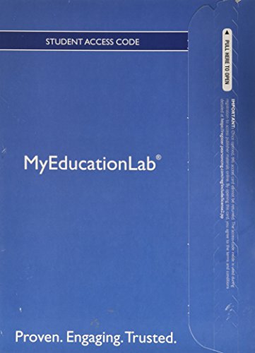 New Myeducationlab with Pearson Etext -- Standalone Access Card -- For Child Development and Education (9780132863070) by McDevitt, Teresa M; Ormrod, Jeanne