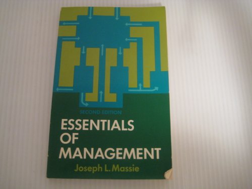 Beispielbild fr Essentials of Management zum Verkauf von Wonder Book