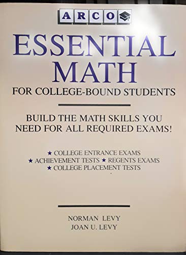 Stock image for Essential Math for College-Bound Students for sale by Library House Internet Sales