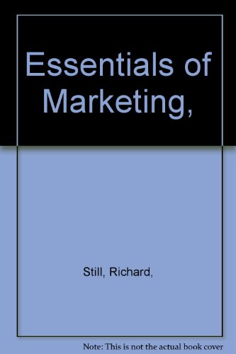 9780132864503: Essentials of Marketing
