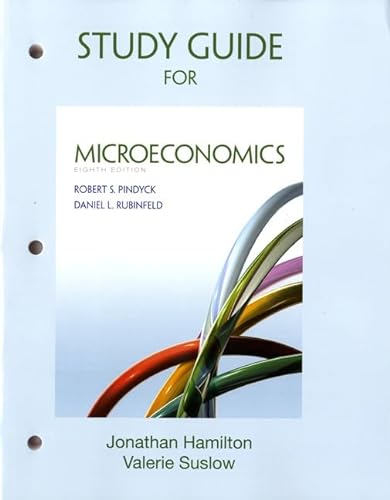 Stock image for Study Guide for Microeconomics for sale by Wonder Book