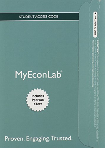 NEW MyEconLab with Pearson eText -- Access Card -- for Economics Today (MyEconLab (Access Codes)) (9780132872157) by Miller, Roger LeRoy
