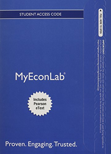 Stock image for NEW MyEconLab with Pearson eText -- Access Card -- for Macroeconomics: Principles, Applications, and Tools (MyEconLab (Access Codes)) for sale by redgorillabooks