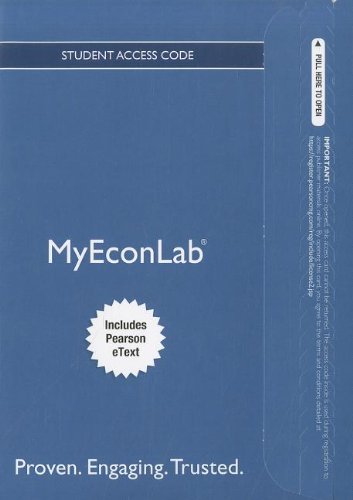Stock image for NEW MyLab Economics with Pearson eText -- Access Card -- for Survey of Economics: Principles, Applications and Tools (MyEconLab (Access Codes)) for sale by SecondSale