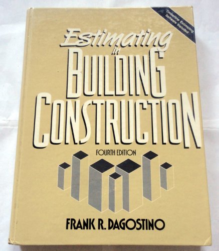 Imagen de archivo de Estimating in Building Construction a la venta por Better World Books