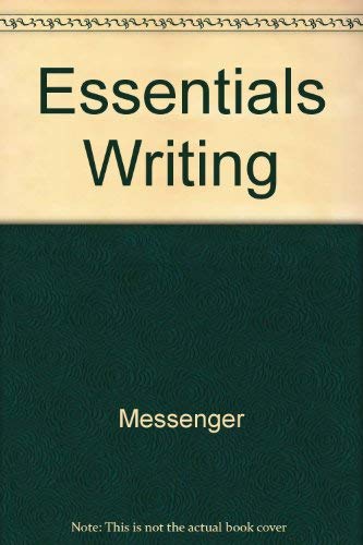 Stock image for Essentials of Writing for sale by Better World Books: West