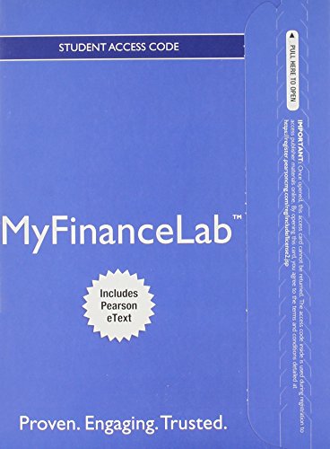9780132880800: MyFinanceLab for Foundations of Finance Student Access Code, Includes Pearson eText (MyFinanceLab (Access Codes))