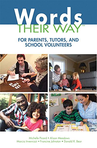 Beispielbild fr Words Their Way for Parents, Tutors, and School Volunteers (Words Their Way Series) zum Verkauf von BooksRun