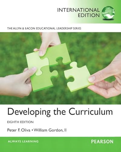 9780132888059: Developing the Curriculum: International Edition