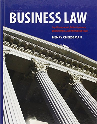 9780132890410: Business Law