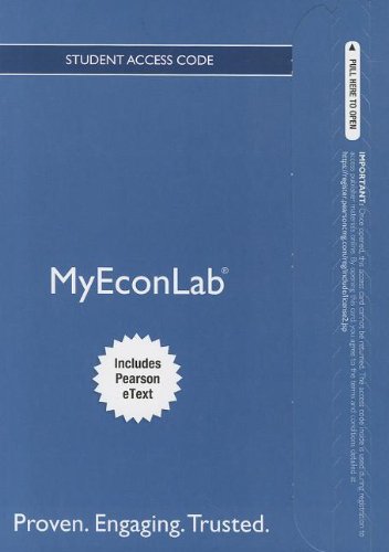 Stock image for NEW MyLab Economics with Pearson eText -- Access Card -- for Essential Foundations of Economics (MyEconLab (Access Codes)) for sale by HPB-Red