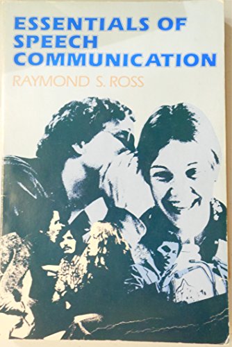 Stock image for Essentials of speech communication (The Prentice-Hall series in speech communication) for sale by Wonder Book